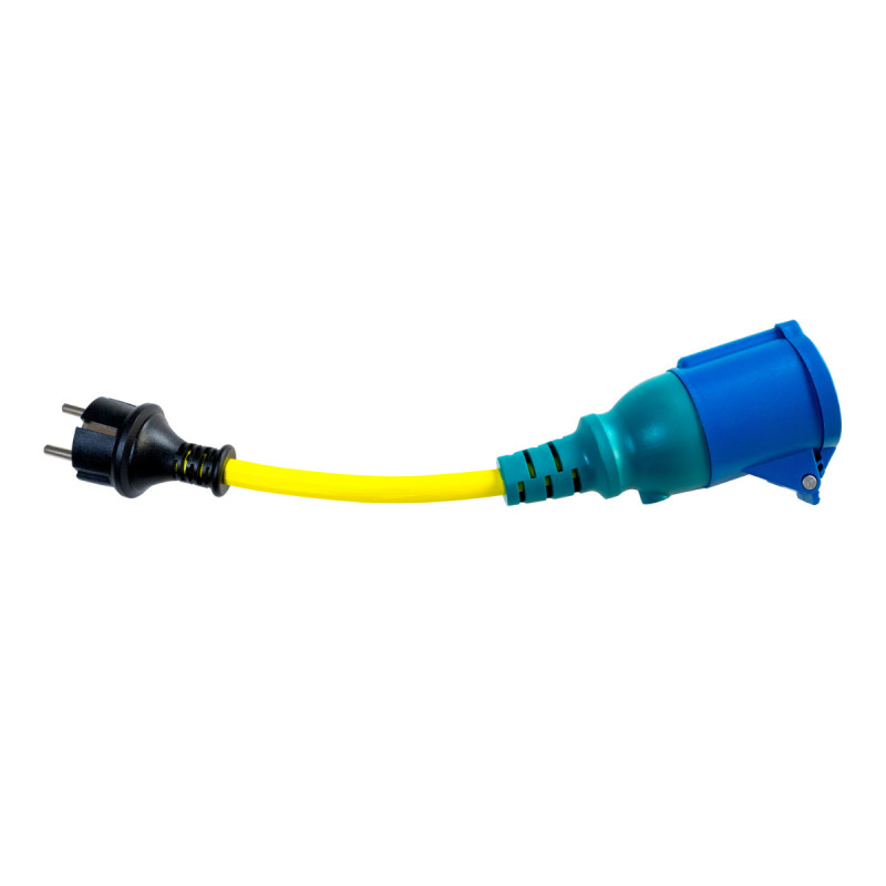 Adapter Cord 16A/250V Schuko/CEE