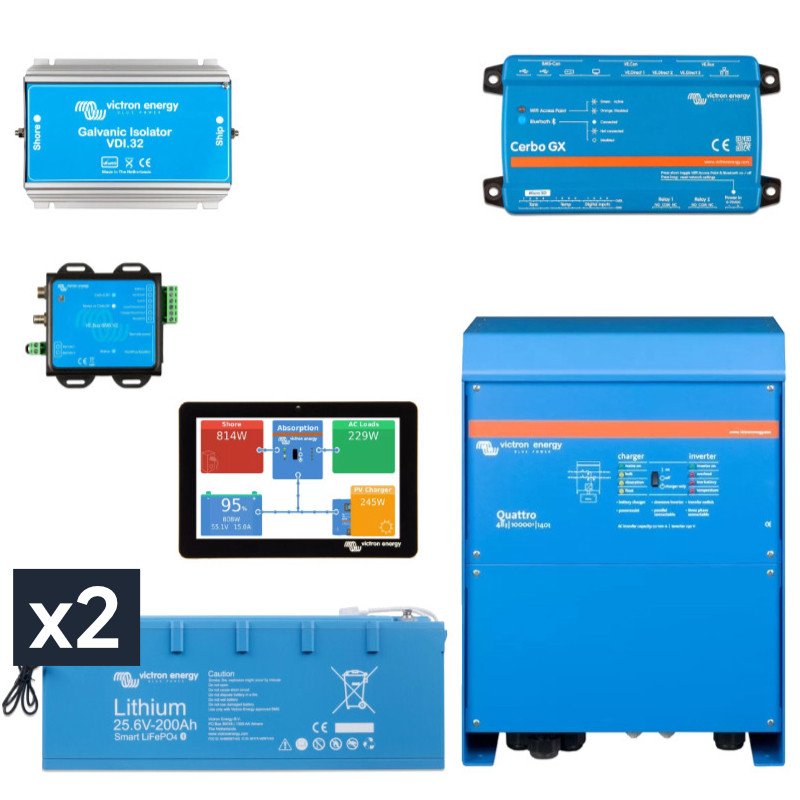 System zasilania do jachtów Victron Energy moc 230V/10000Va