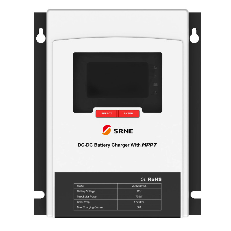 Regulator ładowania / ładowarka DC-DC SRNE MPPT 50A
