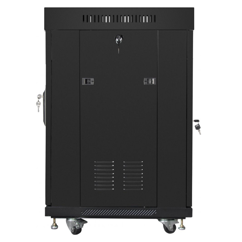Szafa Rack Lanberg 19” 15U FF01-6615-12BL V2 z termostatem