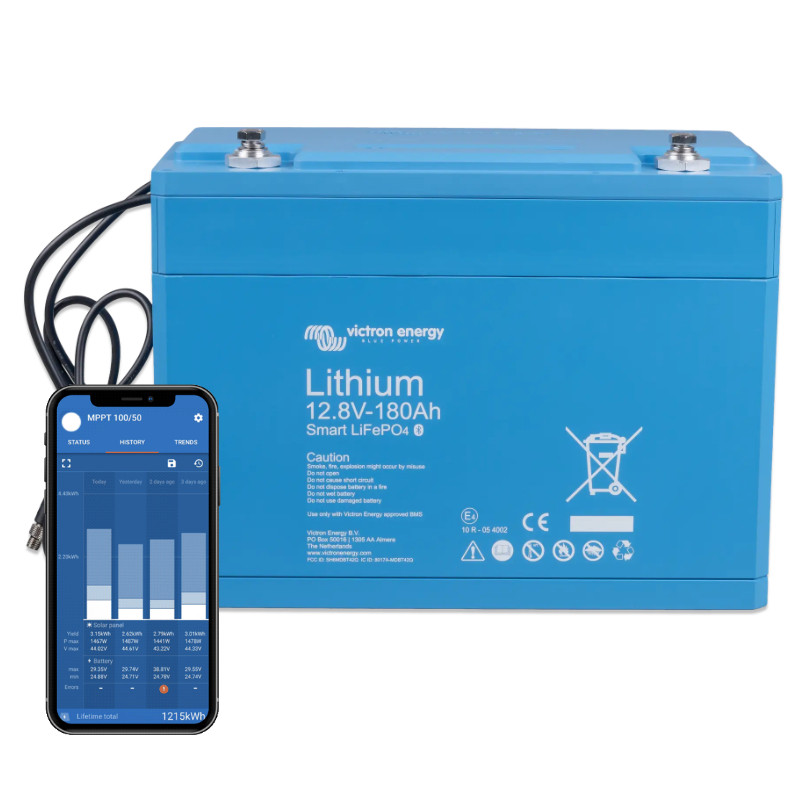 LiFePO4 battery 12.8V/180Ah - Smart